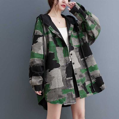 Abrigo Suelto Adelgazante para Mujer Talla Grande - Image 19