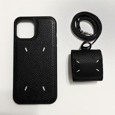 Funda Protectora para Auriculares Magila de Cuero Minimalista con Cadena - Image 9