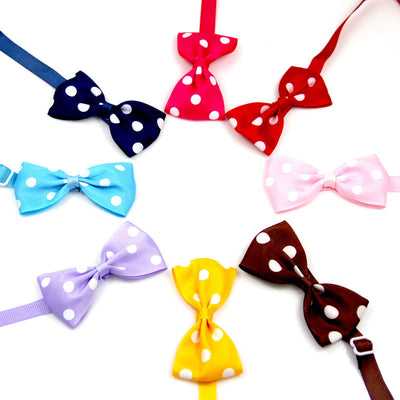 Corbatín con Lunares para Mascotas - Accesorio Elegante - Image 43