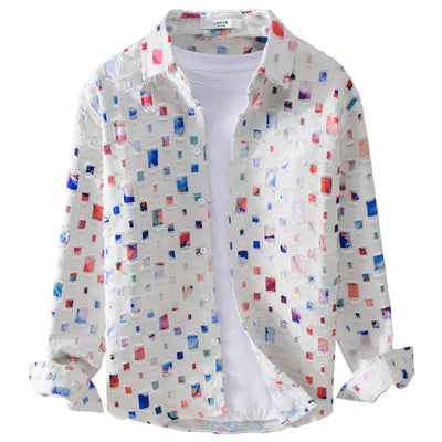 Saco Clásico Primavera con Solapa y Ojales para Hombre - Image 12