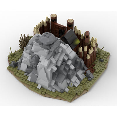 Castillo Medieval de Oro - Modelo Armado Premium - Image 14