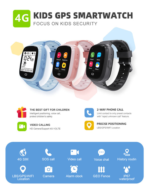 Reloj Inteligente 4G con Videollamadas para Niños - Image 14