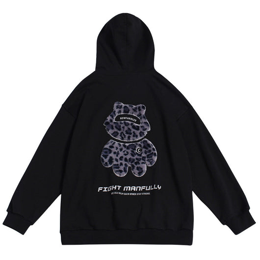 Sudadera Deportiva con Capucha, Estampado Reflectante y Flocado - Image 6