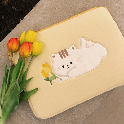 Bolsa de Almacenamiento para Laptop y Tablet Tulip Gatito Bamtoree - Image 10