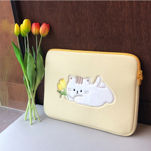 Bolsa de Almacenamiento para Laptop y Tablet Tulip Gatito Bamtoree - Image 11