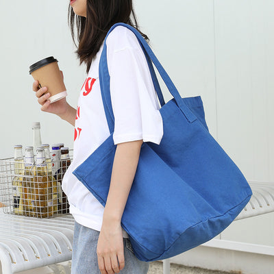 Bolso de Lona Retro Artístico para el Hombro - Image 9