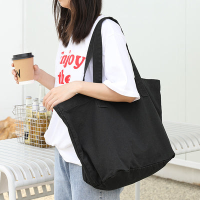Bolso de Lona Retro Artístico para el Hombro - Image 14
