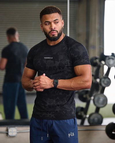 Playera Deportiva Camuflaje para Hombre - Rendimiento y Estilo - Image 18