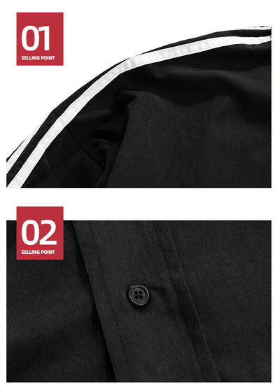 Camiseta Unisex Negra con Bajo Circular - Image 10
