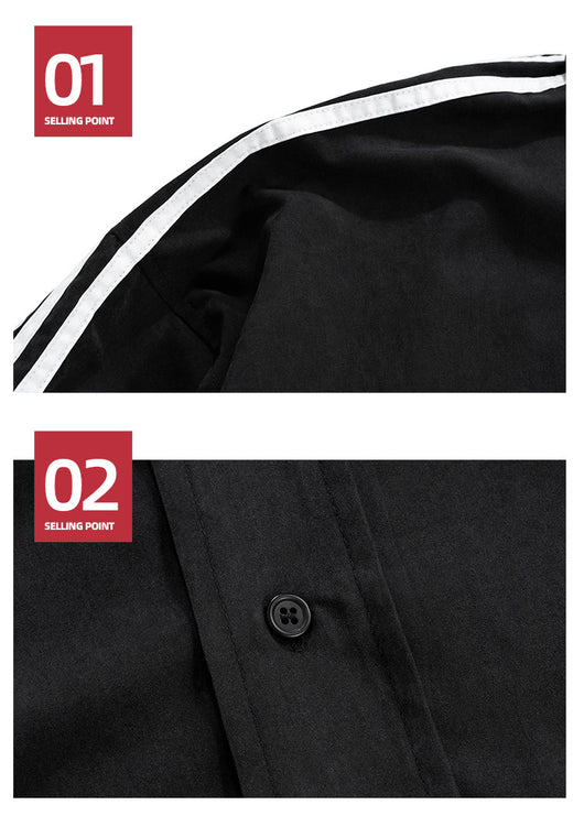 Camiseta Unisex Negra con Bajo Circular - Image 10