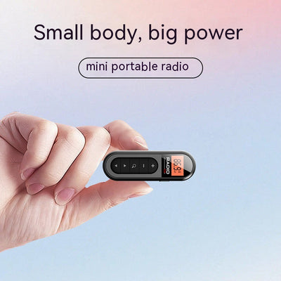 Radio Portátil Recargable con Clip - Image 8