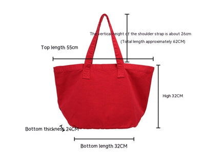 Bolso de Lona Retro Artístico para el Hombro - Image 16
