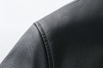 Chaqueta de Cuero Casual para Hombre - Otoño e Invierno - Image 16