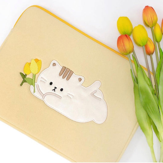 Bolsa de Almacenamiento para Laptop y Tablet Tulip Gatito Bamtoree - Image 22