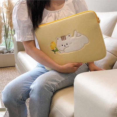 Bolsa de Almacenamiento para Laptop y Tablet Tulip Gatito Bamtoree - Image 23
