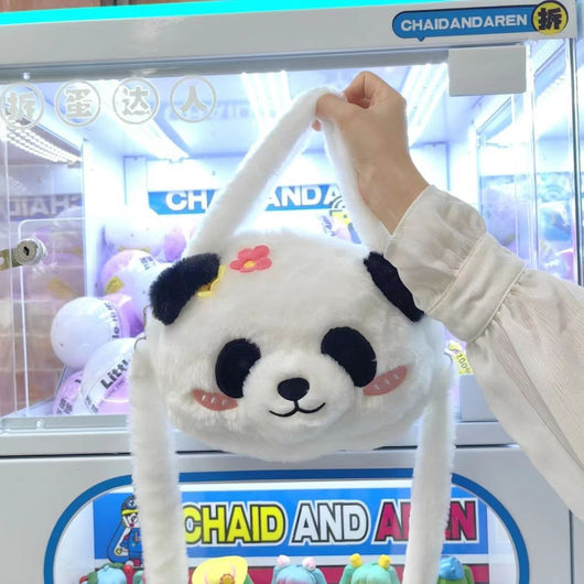 Bolsa de Peluche Panda Adorable con Correa Ajustable - Image 9