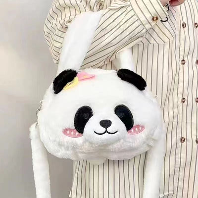 Bolsa de Peluche Panda Adorable con Correa Ajustable - Image 12