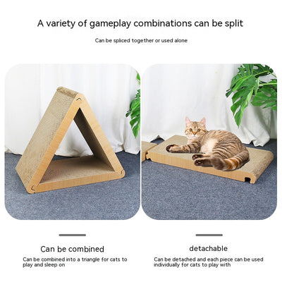 Rascador Vertical Triangular para Gatos de Gran Tamaño - Image 10