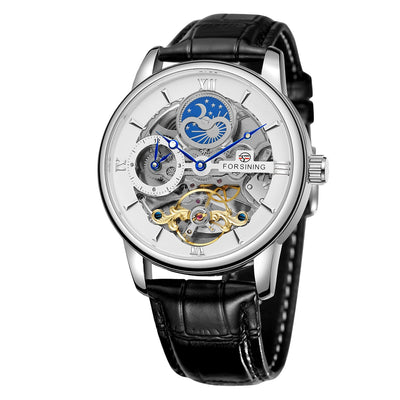 Reloj Mecánico Automático Diseño Luna Hueca - Image 18