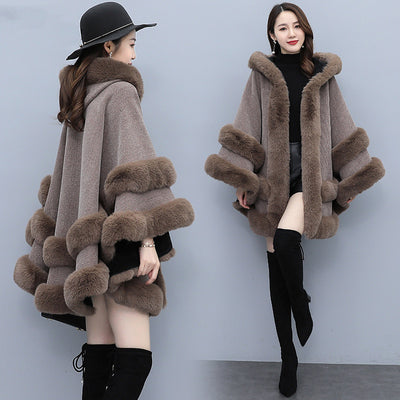 Capa Abrigo con Capucha Cálida y Elegante para Mujer - Image 7