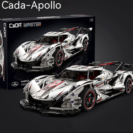 Auto Deportivo Apollo con Bloques de Construcción y Control Remoto - Image 12