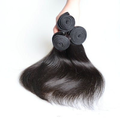 Extensiones de Cabello Virgen Brasileño Liso Natural - Image 6