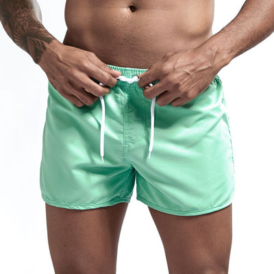 Shorts de Envolvimiento Hombre, Pantalones Cómodos para Casa, Pantalones de Playa Suave - Image 6