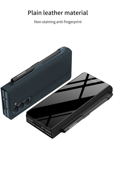 Funda de Cristal Protectora para Galaxy Z Fold5 - Diseño Flip Creativo - Image 42