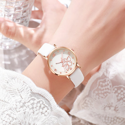 Reloj Digital de Esfera Blanca Clásico - Image 13