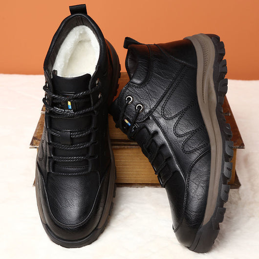 Zapatos Casuales de Cuero para Hombre - Cómodos y Versátiles para Viajes - Image 11