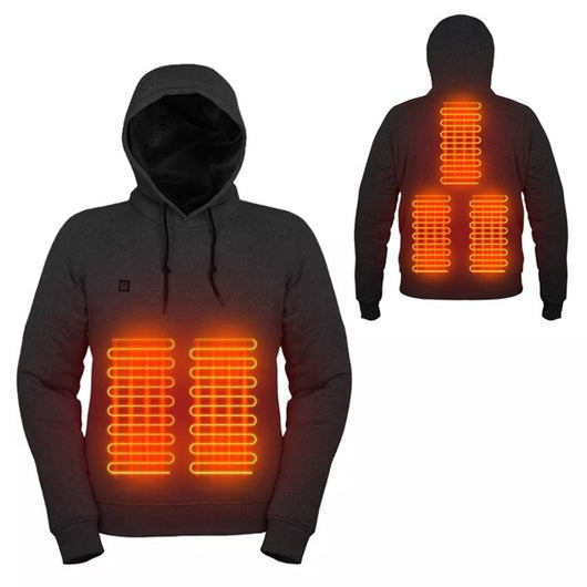 Sudadera Térmica USB con Calefacción Eléctrica para Hombre - Abrigo Deportivo Invierno - Image 13