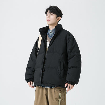 Chaqueta de Plumón de Pato Blanco para Hombre - Abrigo Grueso - Image 14