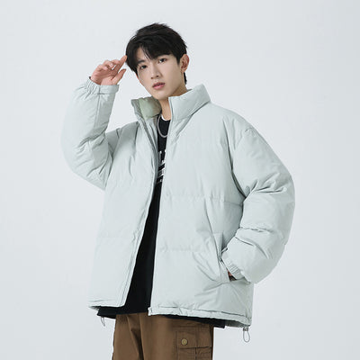 Chaqueta de Plumón de Pato Blanco para Hombre - Abrigo Grueso - Image 20