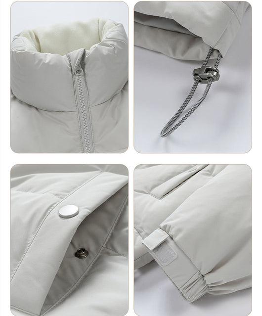 Chaqueta de Plumón de Pato Blanco para Hombre - Abrigo Grueso - Image 22