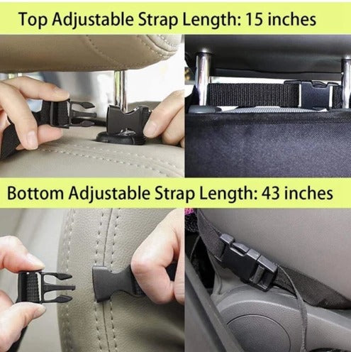 Organizador de Asiento para Auto Compatible con Apple - Bolsa Multifuncional 600D - Image 5