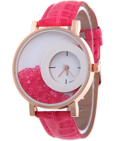 Reloj de Cuarzo Elegante con Cristales Brillantes - Moda Europea - Image 8