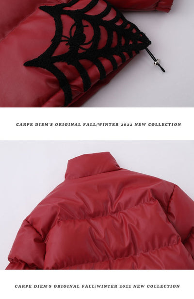 Chaqueta Acolchada de Cuero PU con Forro de Algodón Grueso para Hombre - Image 11