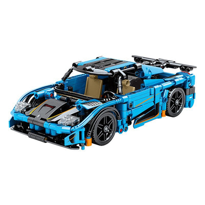 Auto Deportivo de Bloques de Construcción - Puzzle Armable para Niños - Image 14
