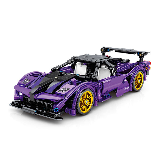 Auto Deportivo de Bloques de Construcción - Puzzle Armable para Niños - Image 19