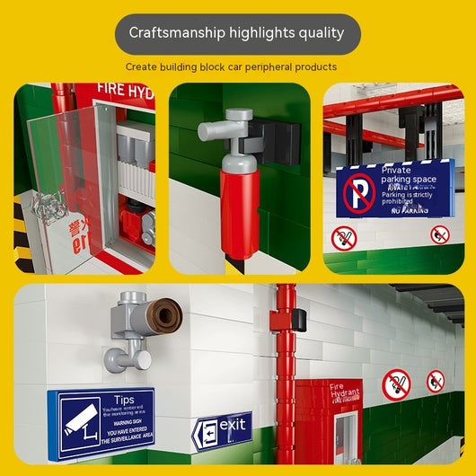 Gran Juego de Bloques de Construcción Estacionamiento Realista - Image 11