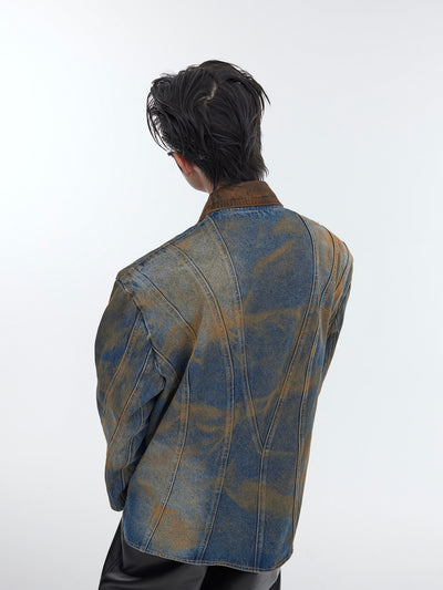 Blazer de Mezclilla Premium - Estilo Contemporáneo de Lujo - Image 10
