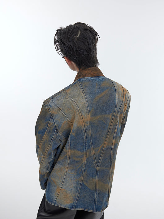 Blazer de Mezclilla Premium - Estilo Contemporáneo de Lujo - Image 10