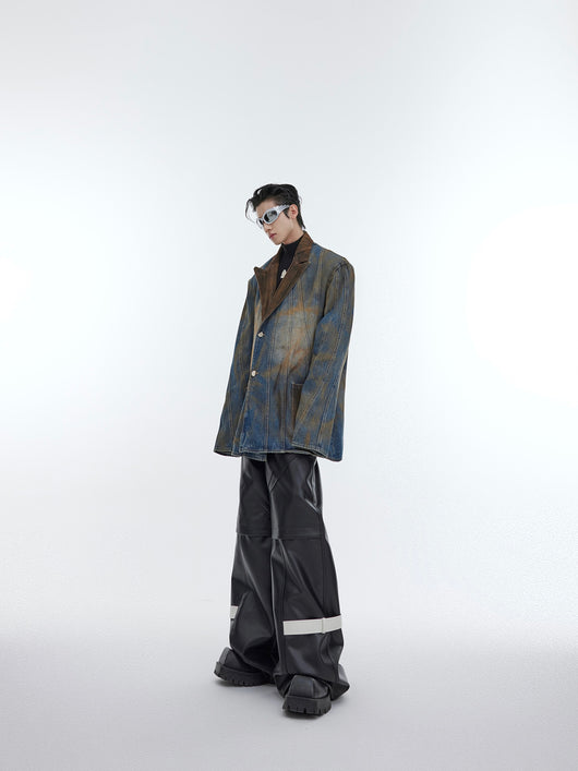 Blazer de Mezclilla Premium - Estilo Contemporáneo de Lujo - Image 11