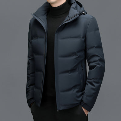 Chamarra de Invierno Versátil para Hombre con Capucha Desmontable - Image 15