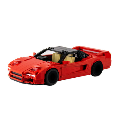 Bloques de Construcción Modelo Auto Rojo - Juego de Armado Plástico - Image 10