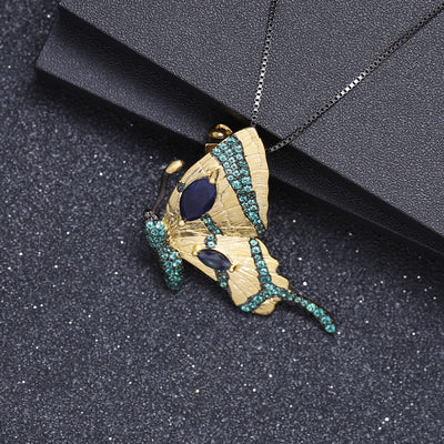 Collar de Plata 925 con Zafiro Engastado - Image 13