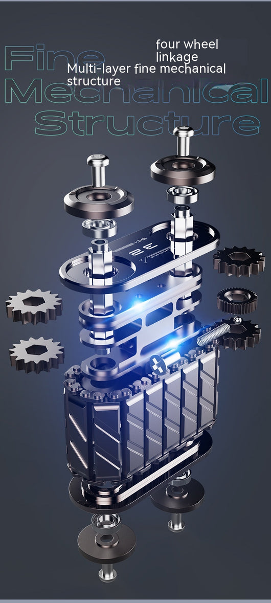 Giroscopio de Mano EDC Tank - Juguete Fidget Metálico Premium con Masaje de Dedos - Image 21