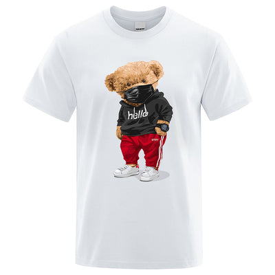 Playera Deportiva Estampado Oso para Hombre - Image 15