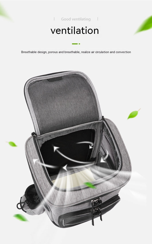 Mochila Transportadora Extensible para Mascotas - Gran Capacidad - Image 31