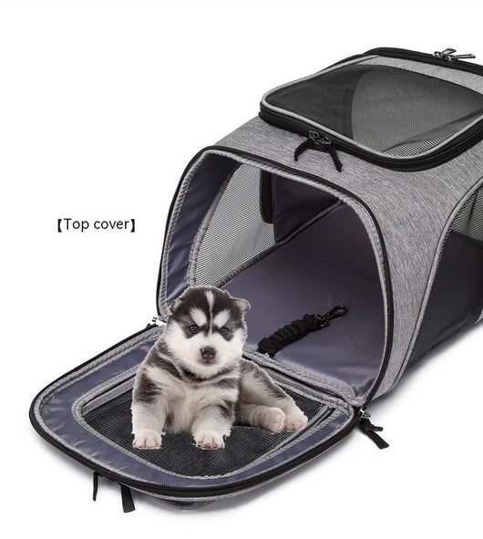 Mochila Transportadora Extensible para Mascotas - Gran Capacidad - Image 37